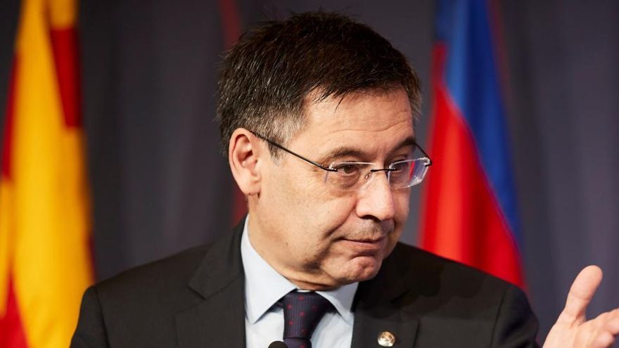 El presidente del FC Barcelona, Josep Maria Bartomeu