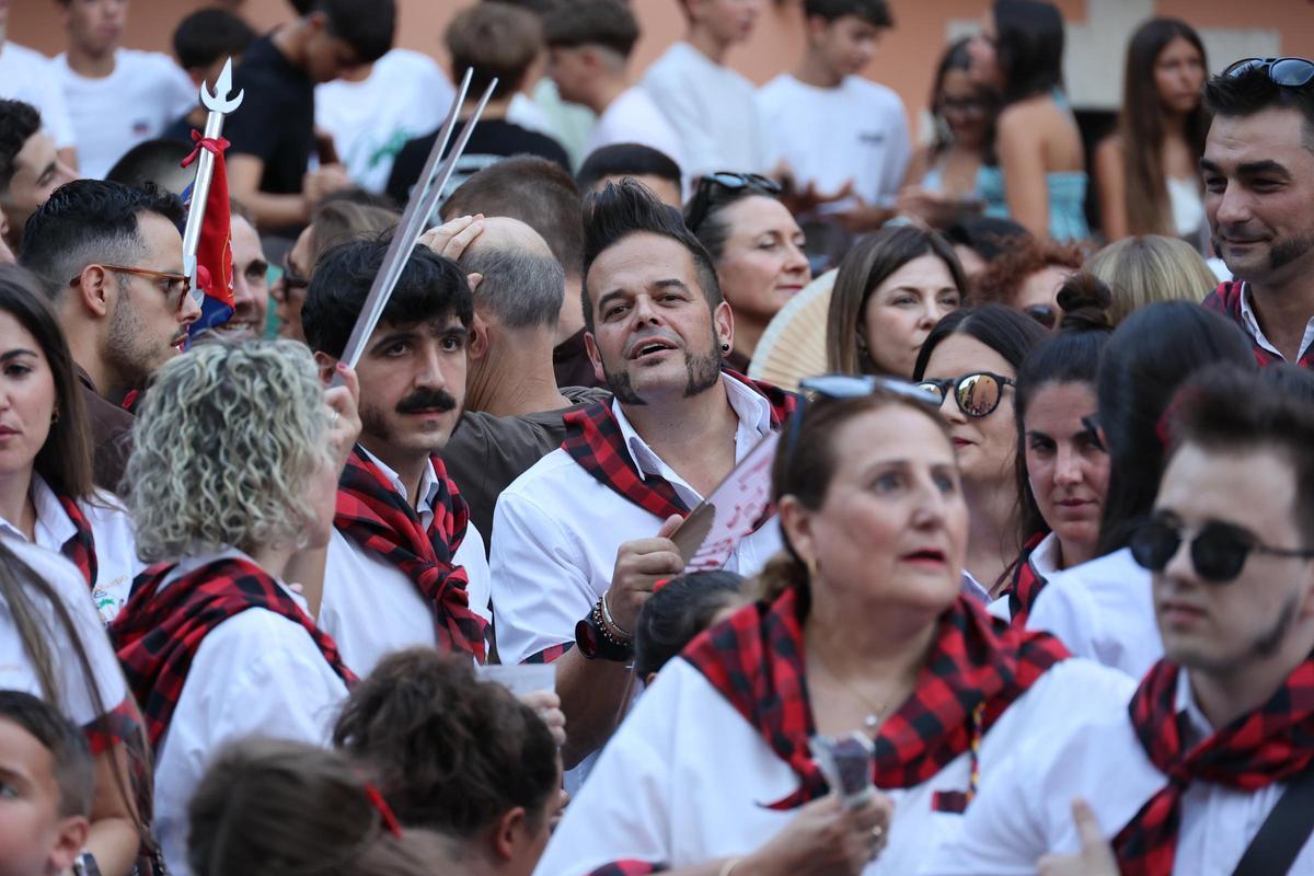 Imágenes del pistoletazo de salida de las Fiestas de Moros y Cristianos de Cocentaina