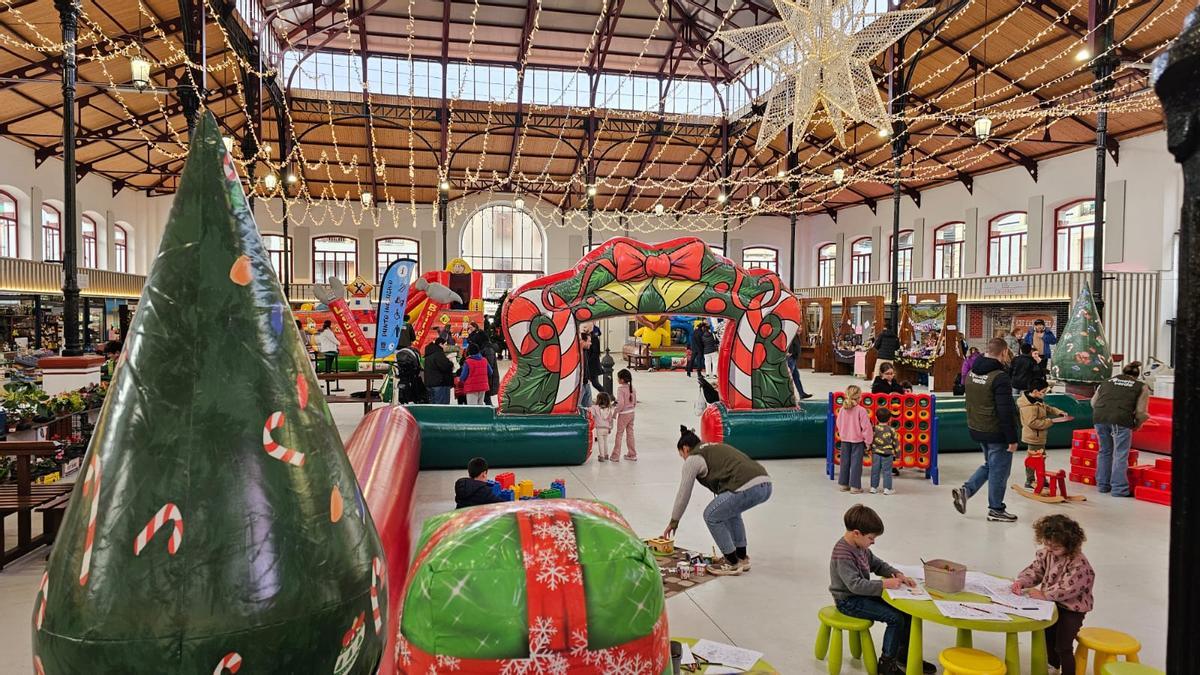 El Salón de la Navidad de Villaviciosa el año pasado