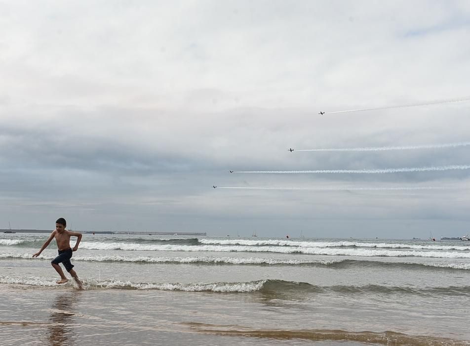 El Festival Aéreo de Gijón, en imágenes