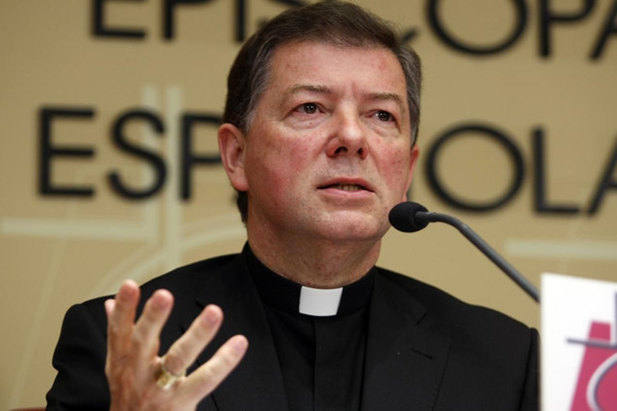 El portaveu de la Conferència Episcopal Espanyola, Juan Antonio Martínez Camino. El portaveu de la Conferència Episcopal Espanyola, Juan Antonio Martínez Camino.