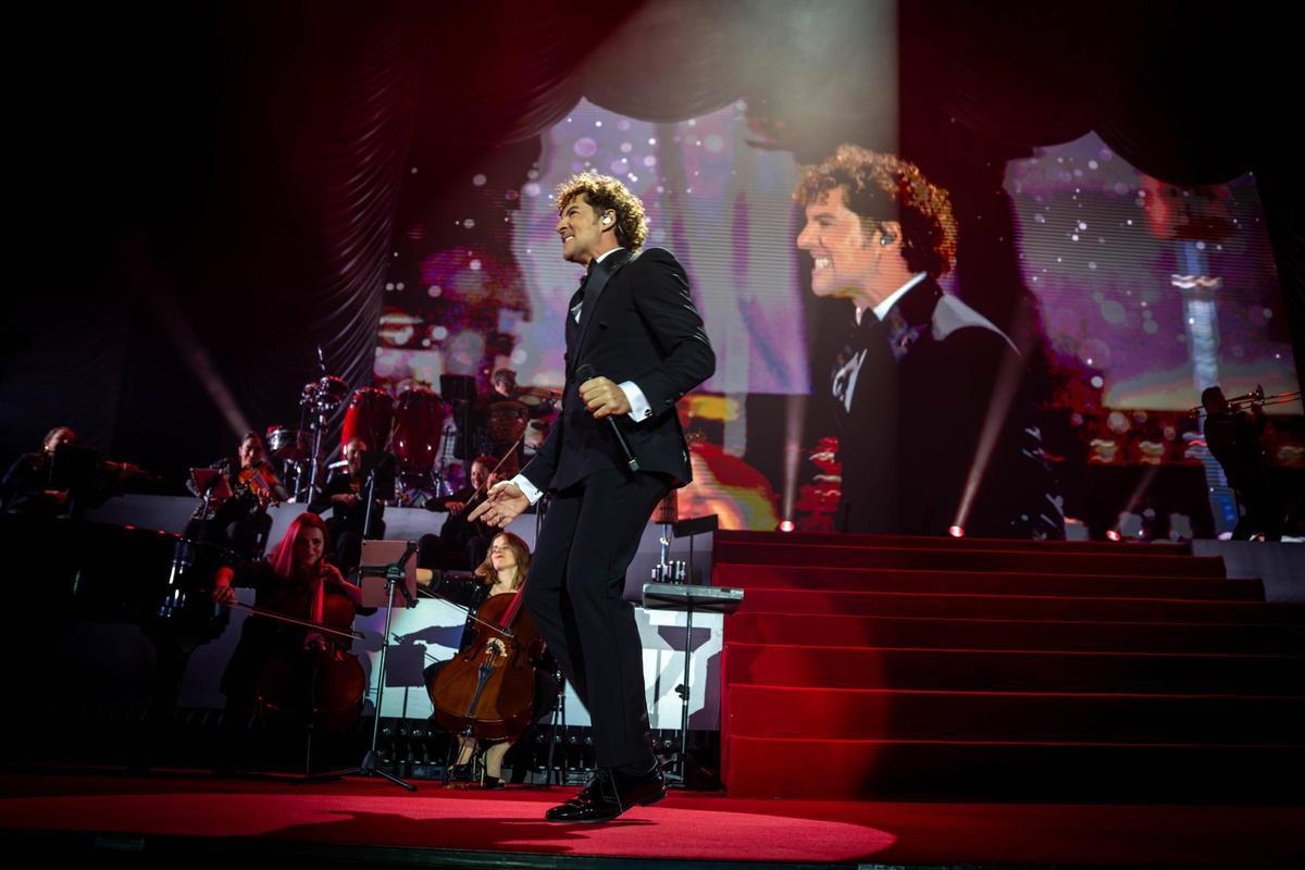 Concierto de Navidad de David Bisbal en el Palau Sant Jordi