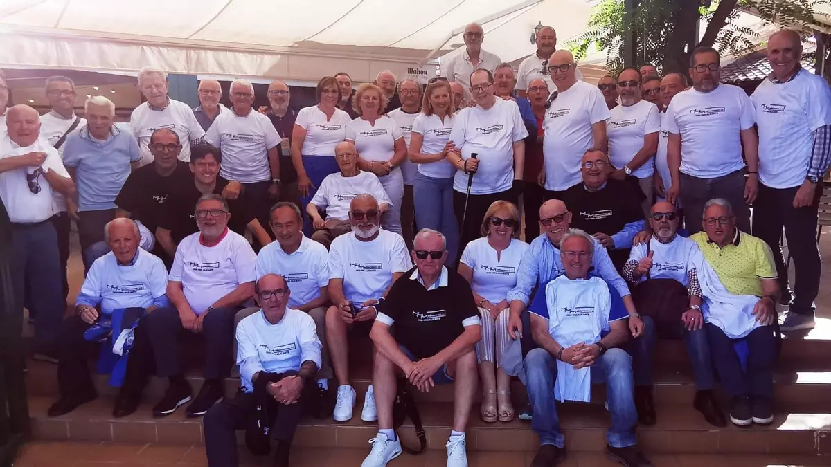 Más de 60 exempleados de Manufacturas Metálicas Mediterráneas se reúnen en Alicante 40 años después