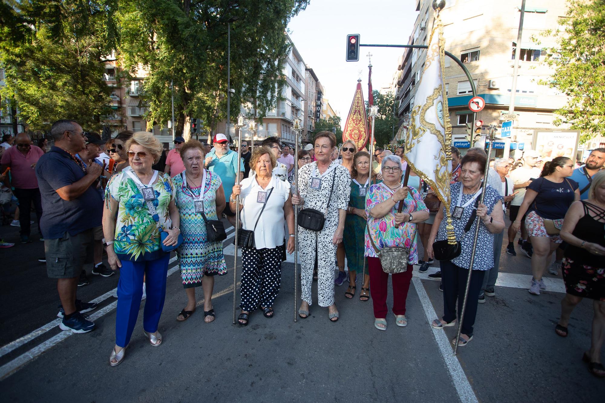 Las mejores fotos de la llegada de la Fuensanta a Murcia