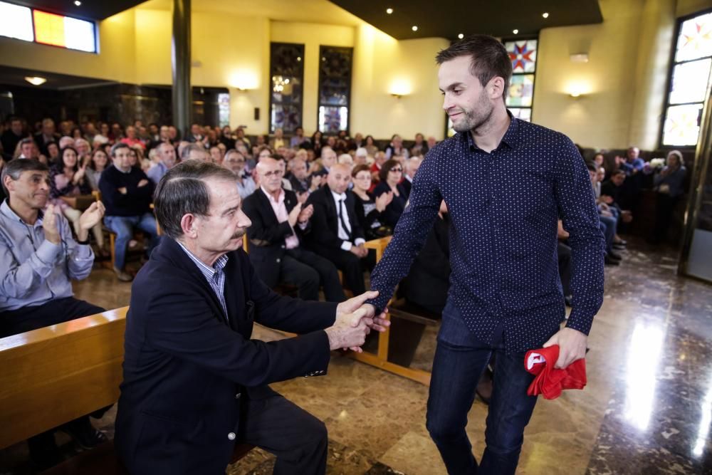 Acto de despedida a Emilio Huerta, "Triqui"