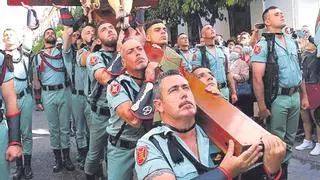 La Legión volverá a acompañar a la Caridad el Jueves Santo en Córdoba