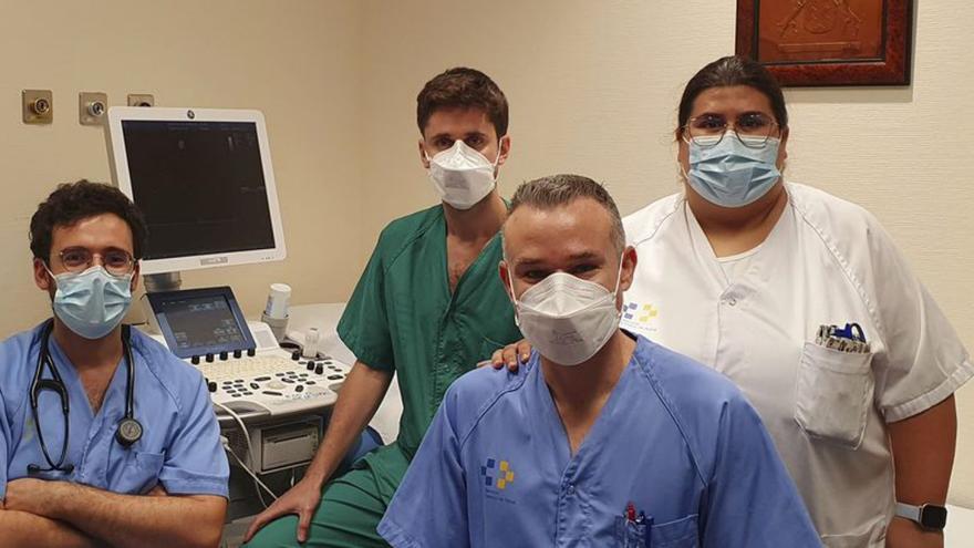 Profesionales de la consulta cardiorrenal del Hospital Doctor Negrín. | | LP/DLP