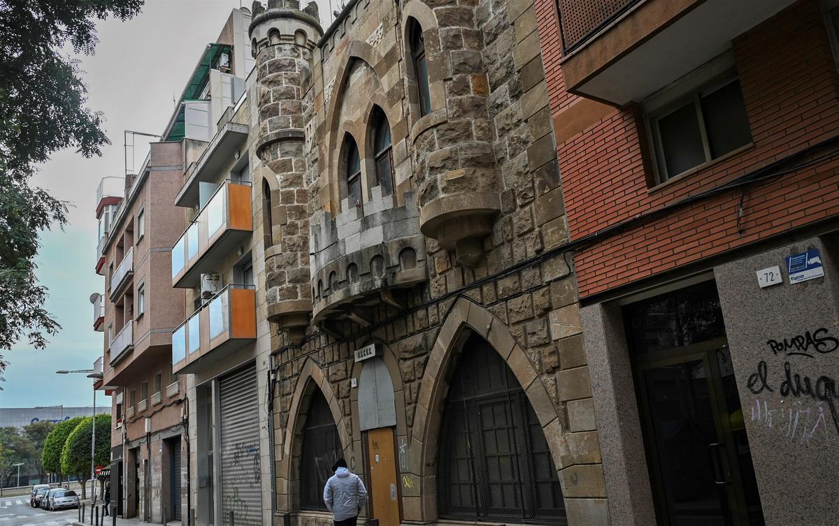 El Castell de la Pepa, en el barrio de Santa Eulàlia de L'Hospitalet.