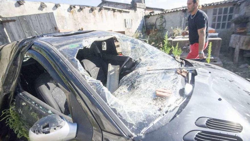 Imagen del estado en el que se encuentra el coche.