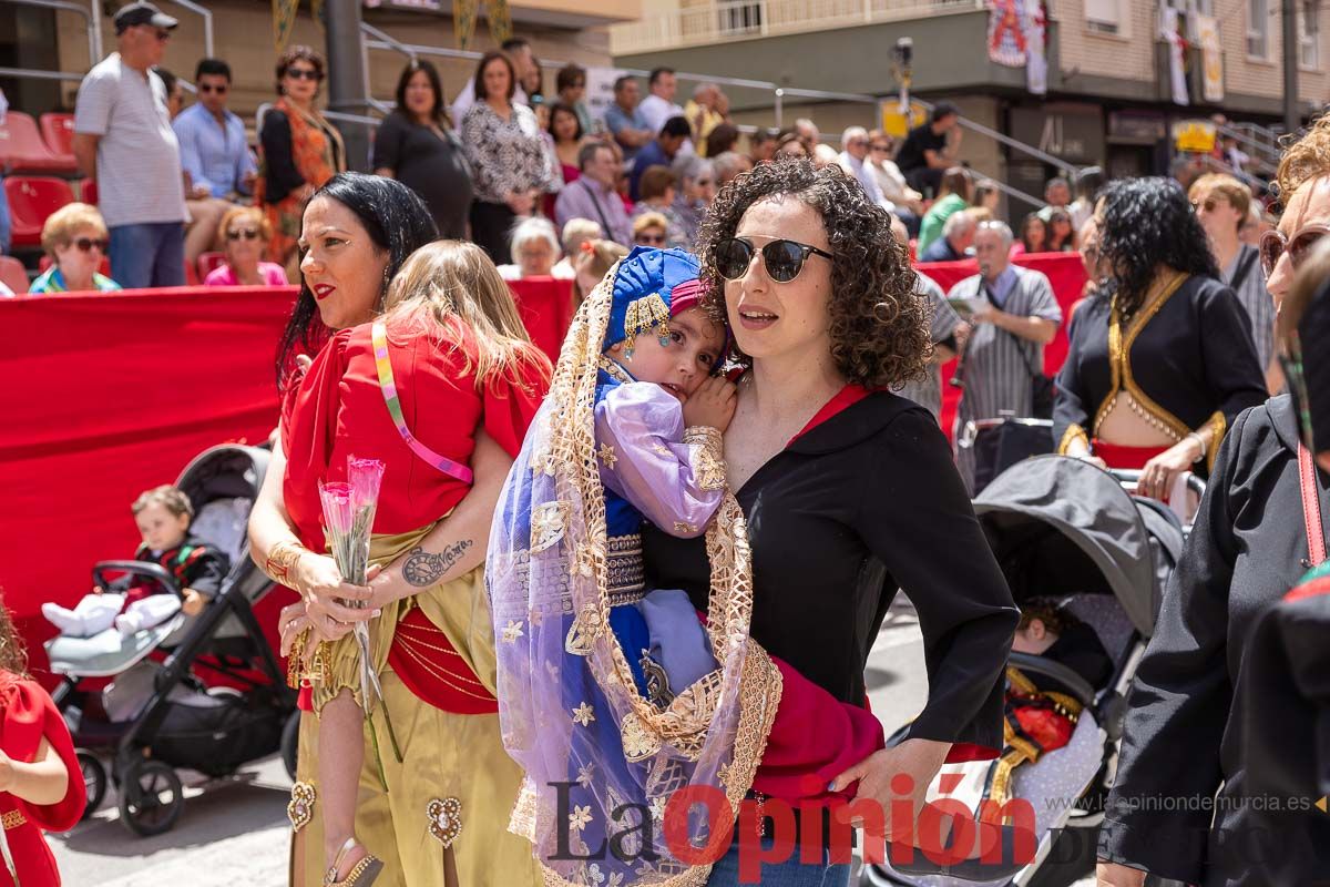 Desfile infantil del Bando Moro en las Fiestas de Caravaca