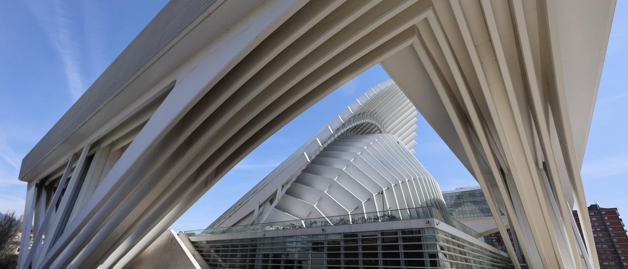 El edificio de Calatrava.