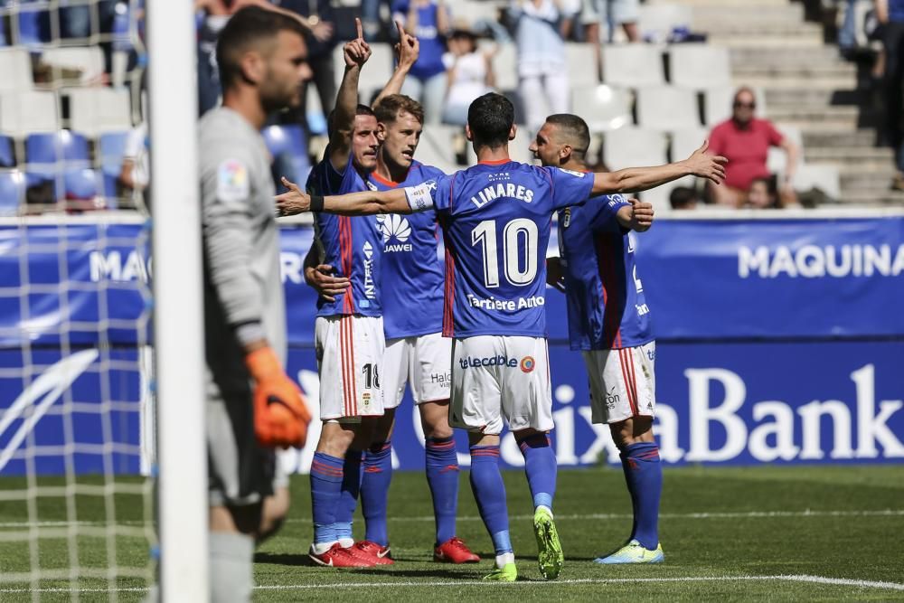 El partido entre el Real Oviedo y el Sevilla Atlético, en imágenes