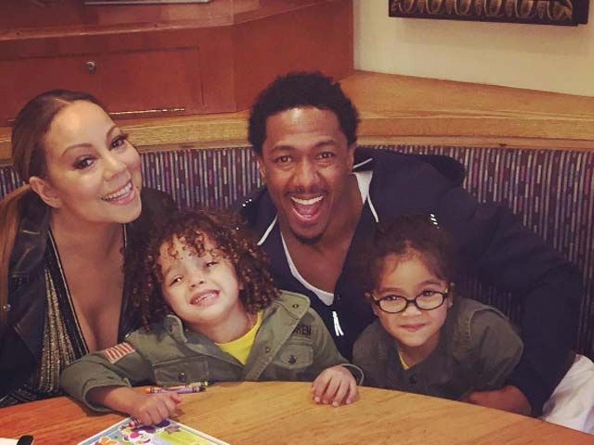 Mariah Carey y Nick Cannon, juntos por sus hijos en una cena previa al Día de la Madre