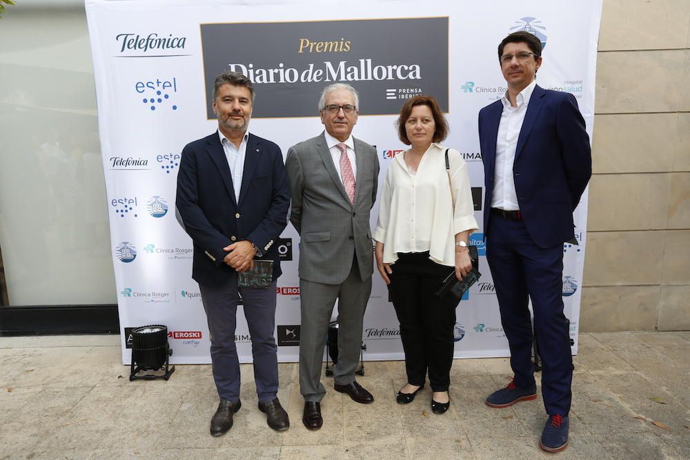 Mateo Vidal, Juan Carlos Feliu, Xisca Fuster y Eduardo Navarro