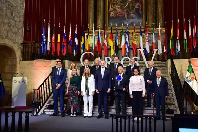 FOTOGALERÍA | La entrega del Premio Carlos V en Yuste, en imágenes