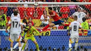 Un gol terminal de Merino en la prórroga lanza a España a semifinales ante una Alemania muy cruda