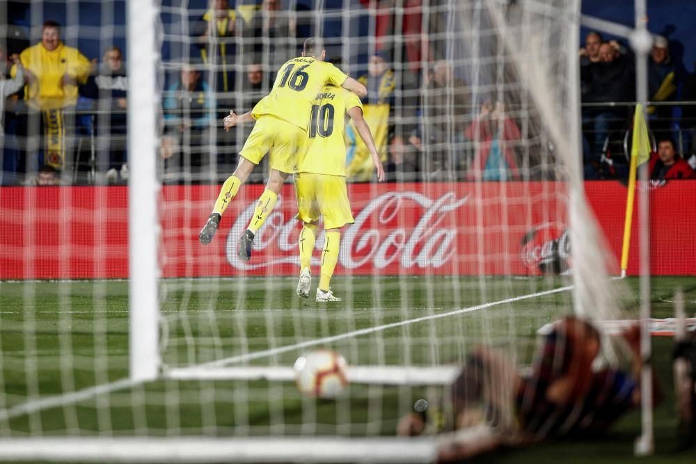 Las imágenes del Villarreal-Barcelona