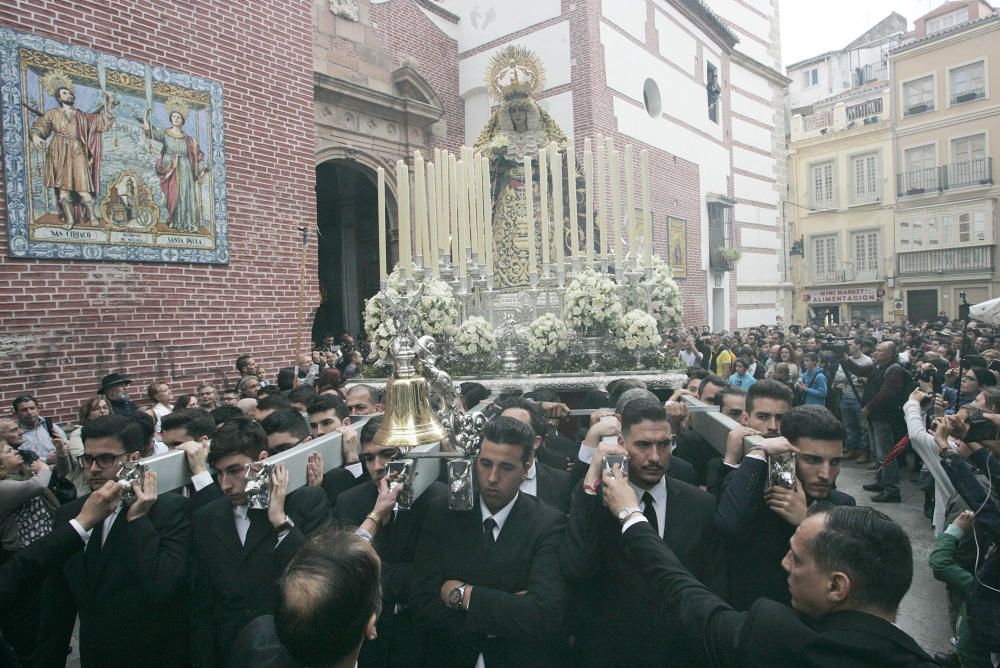 La Asociación Parroquial de la Virgen de la Misericorida Reina de los Mártires completó su segunda salida procesional para recorrer las calles de la feligresía y después de despejar las dudas.