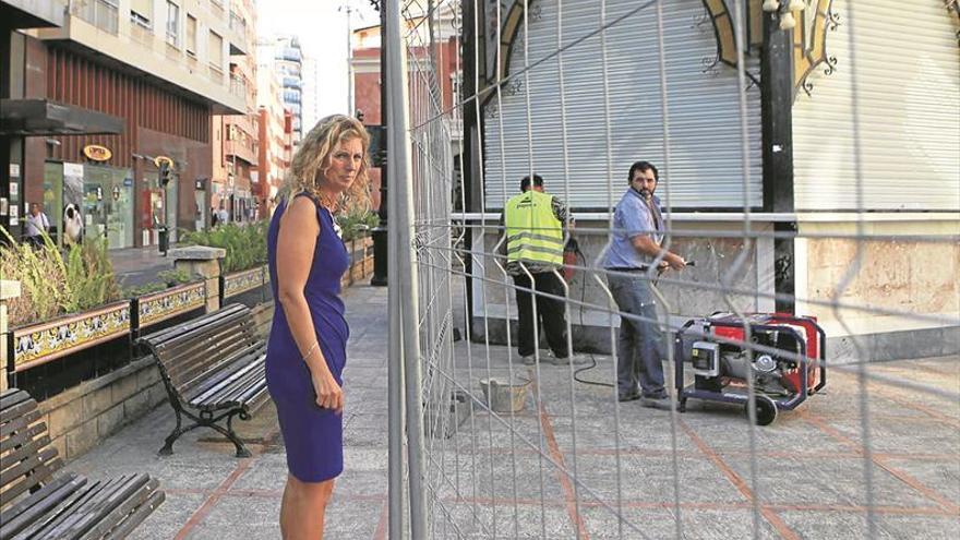 Castellón licitará el quiosco de la plaza de la Paz «de inmediato»