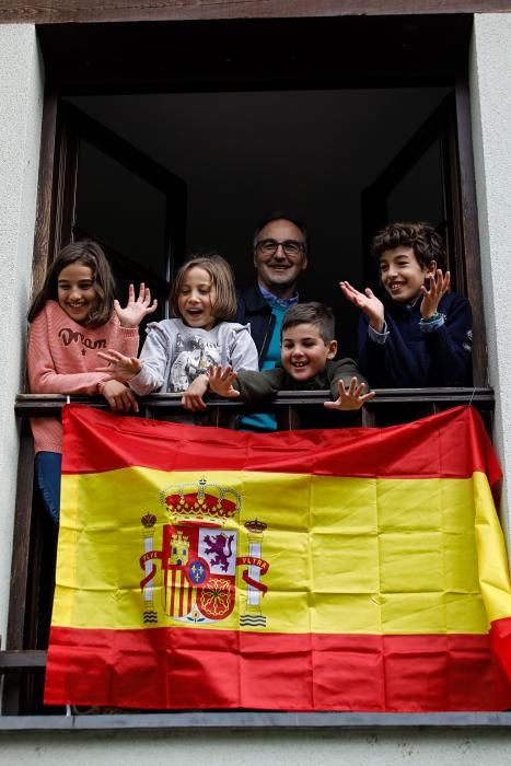 Premios Princesa de Asturias 2018: Los Reyes visitan Moal, "Pueblo Ejemplar" 2018