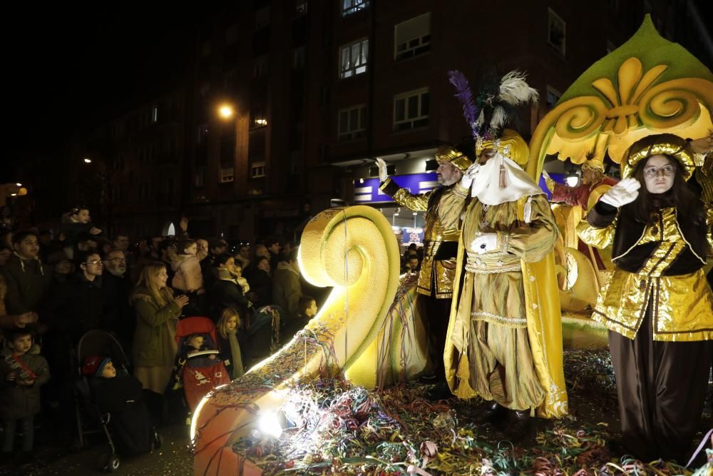 Cabalgata de Reyes 2020 en Gijón