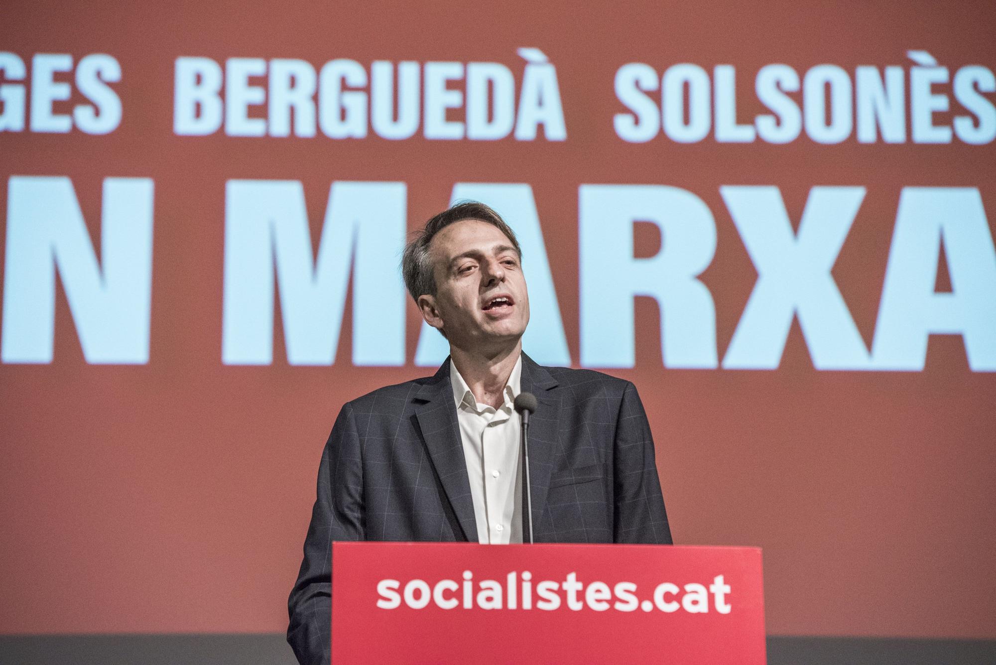 EN FOTOS | L'acte de campanya del PSC de Manresa, amb Salvador Illa