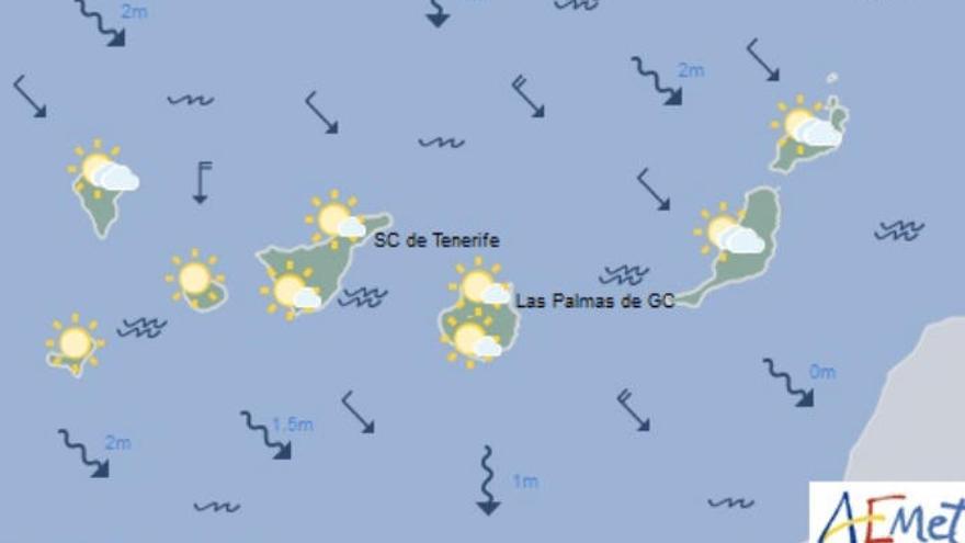 Mapa de la AEMET.