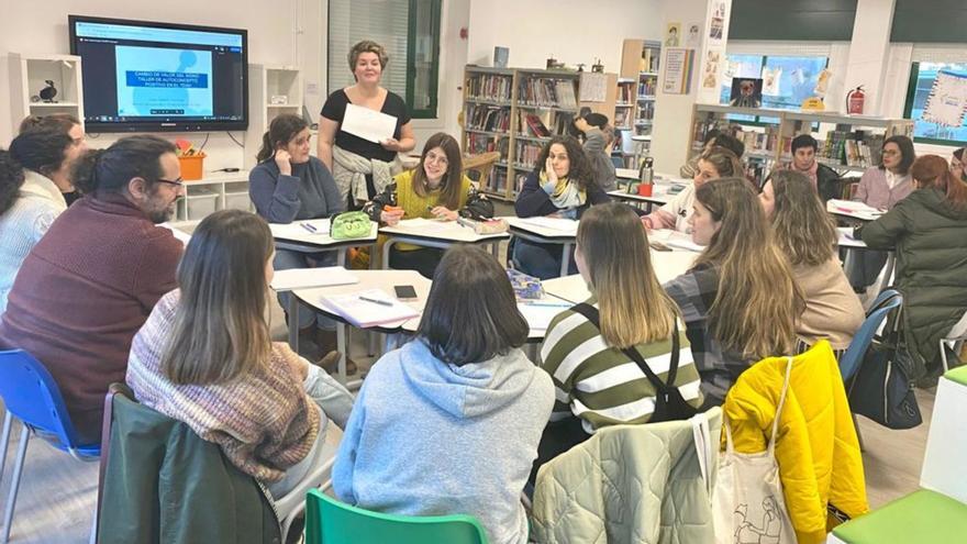 Profesores asistentes al curso de formación en el CFR de Vigo.   | // CEDIDA