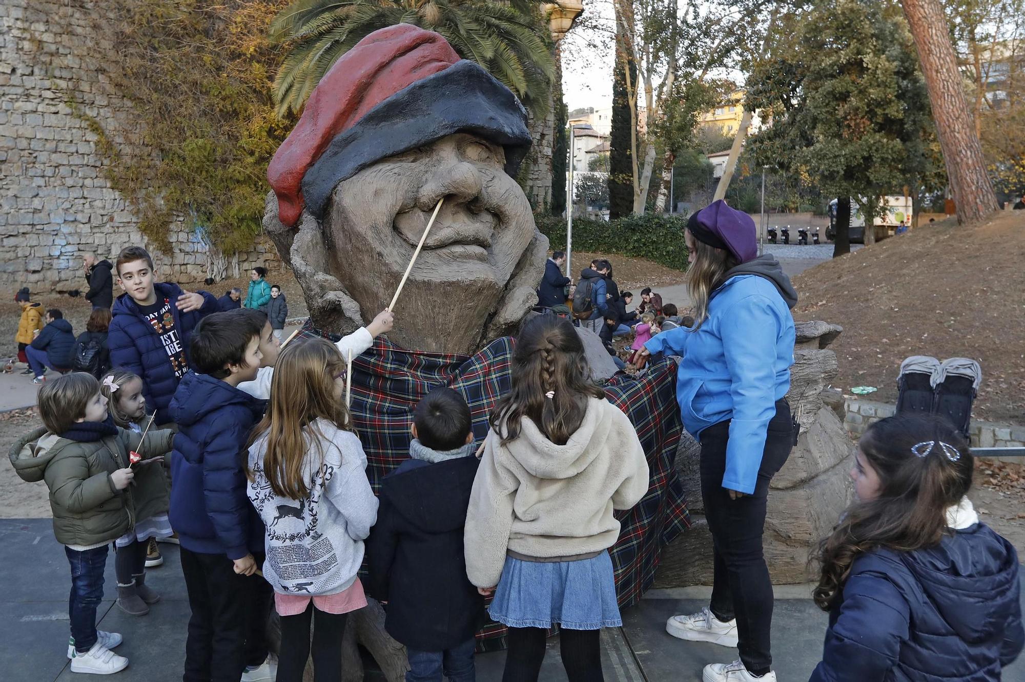 Les millors imatges de la Festa del Tió de Girona