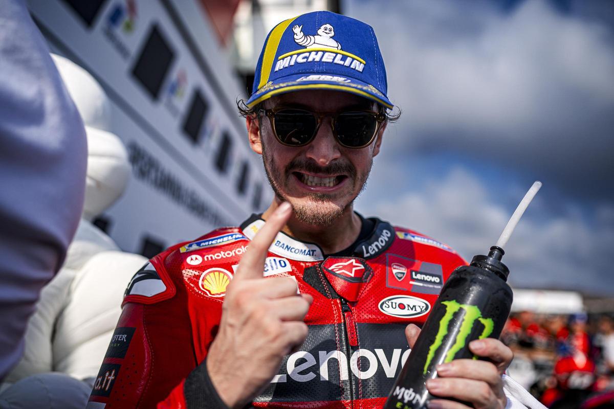 'Pecco' Bagnaia (Ducati) es, de nuevo, líder de MotoGP.