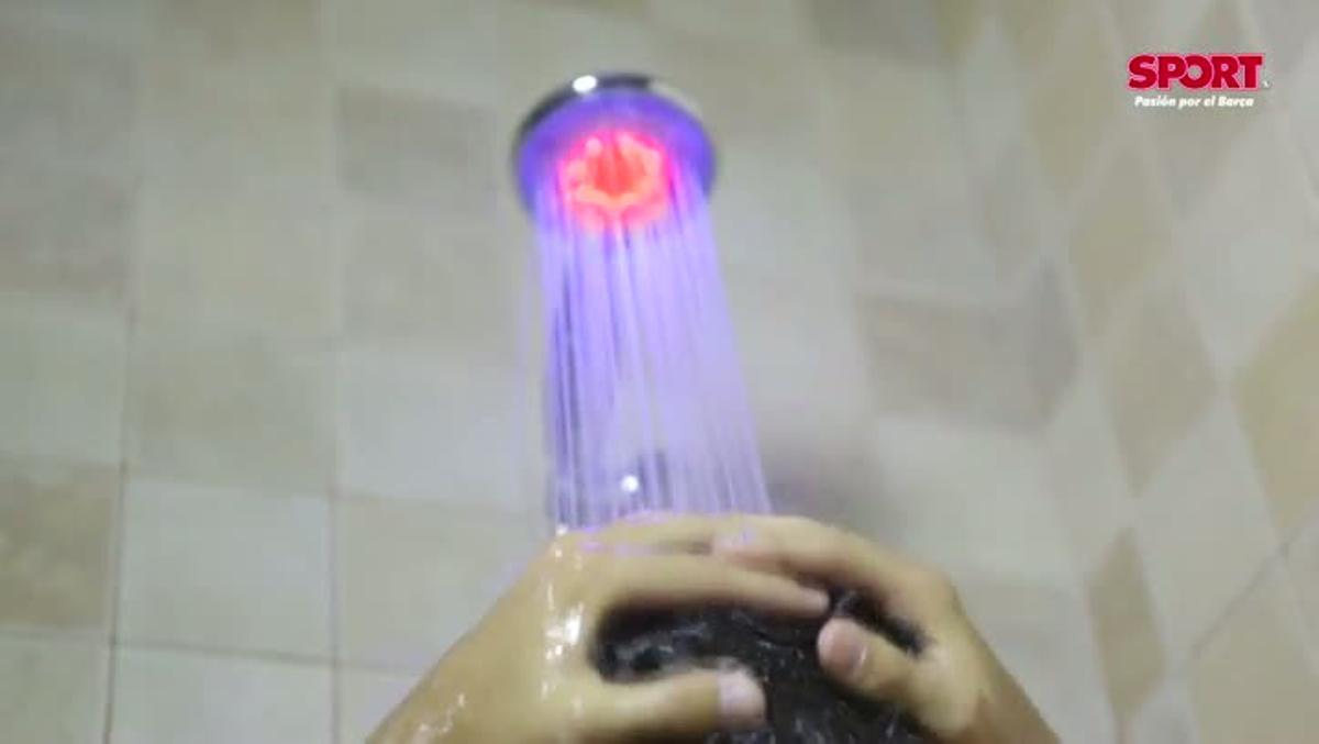 SPORT te trae la ducha con leds del Barça