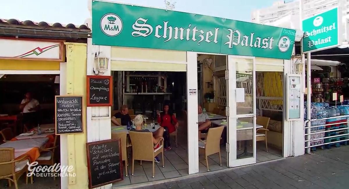 Die Auswanderer wollen in Peguera den Schnitzelpalast eröffnen.