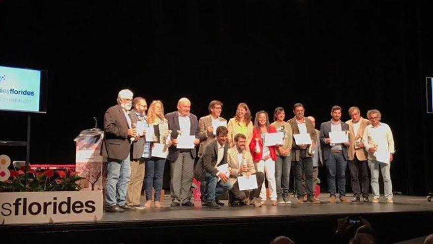 L&#039;alcalde de la Seu, Albert Batalla, en la gala de les Viles Florides