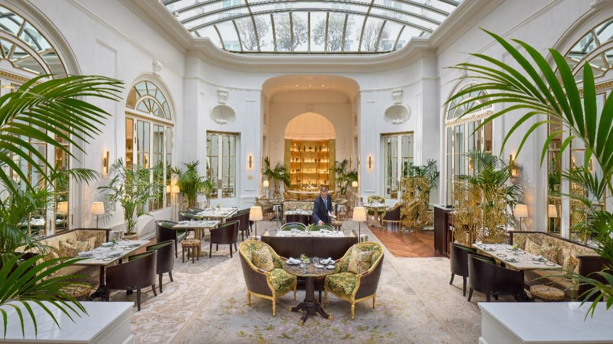Palm Court en Mandarin Oriental Ritz Madrid.