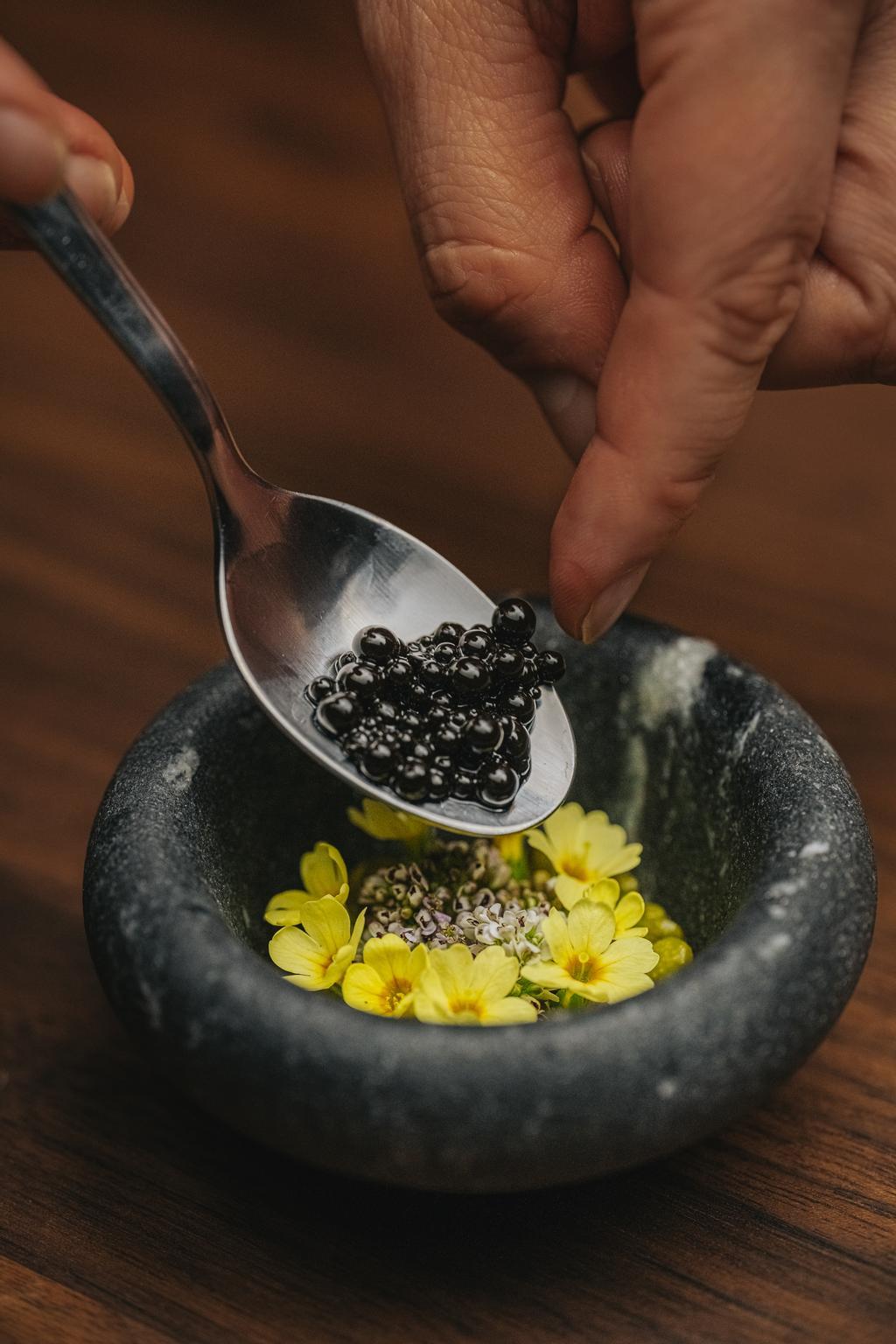 Uno de los platos del menú del restaurante Iris.