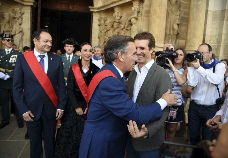 Visita de Pablo Casado a Tarazona