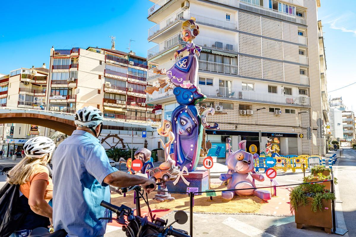 La Falla Centro de Benidorm.