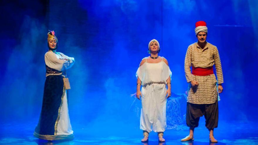 Última función del musical &#039;Aladino y el enredo de los genios&#039; en el Guiniguada