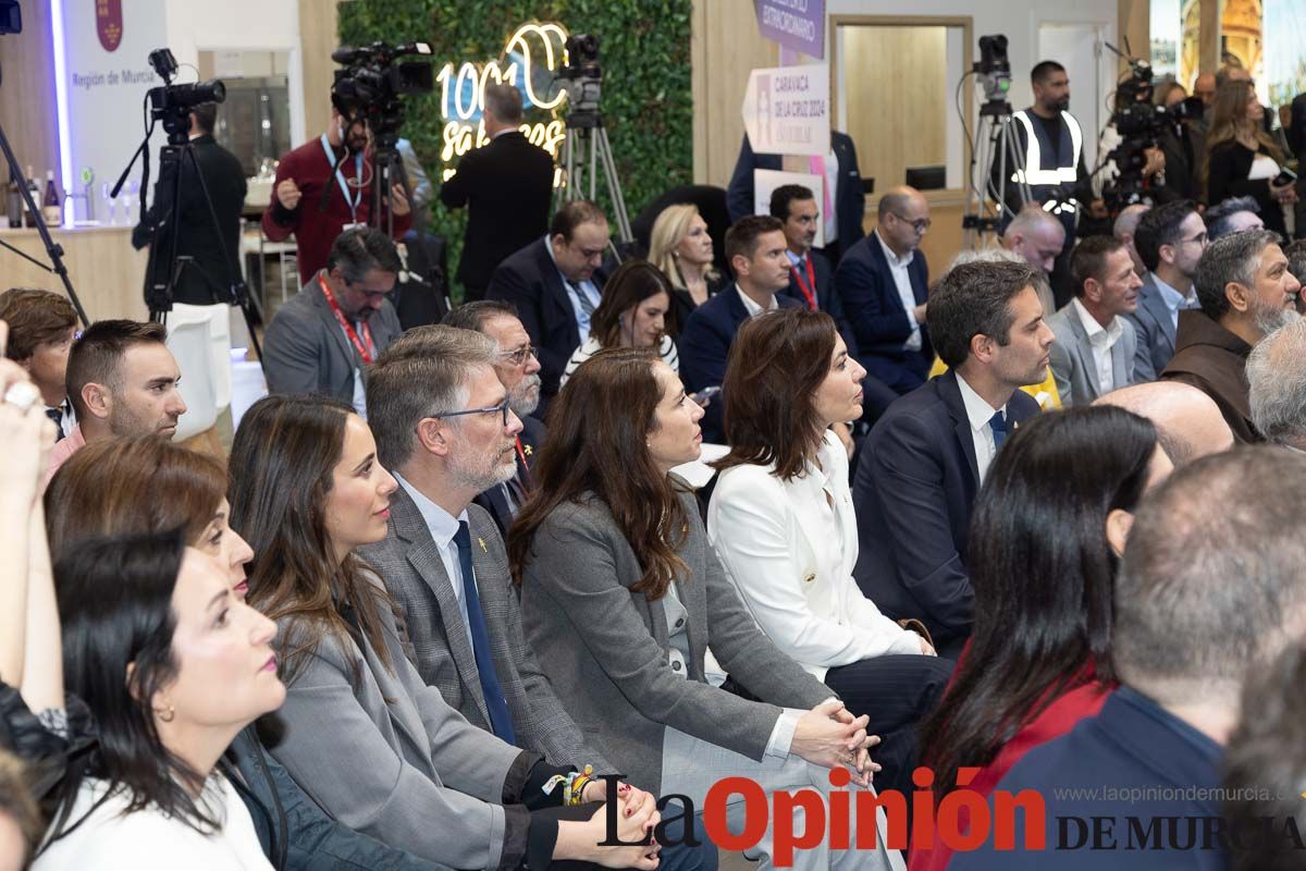 Así ha sido el primer día en el stand de la Región de Murcia en la Feria de Fitur