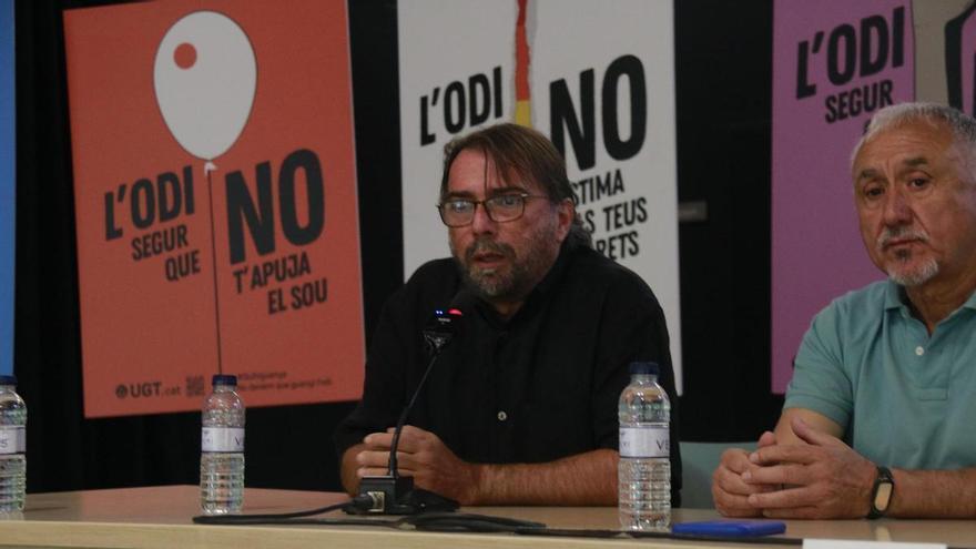 UGT porta a Ripoll una campanya contra el discurs de l'extrema dreta i a favor de la cohesió: "Volen que ens odiem"