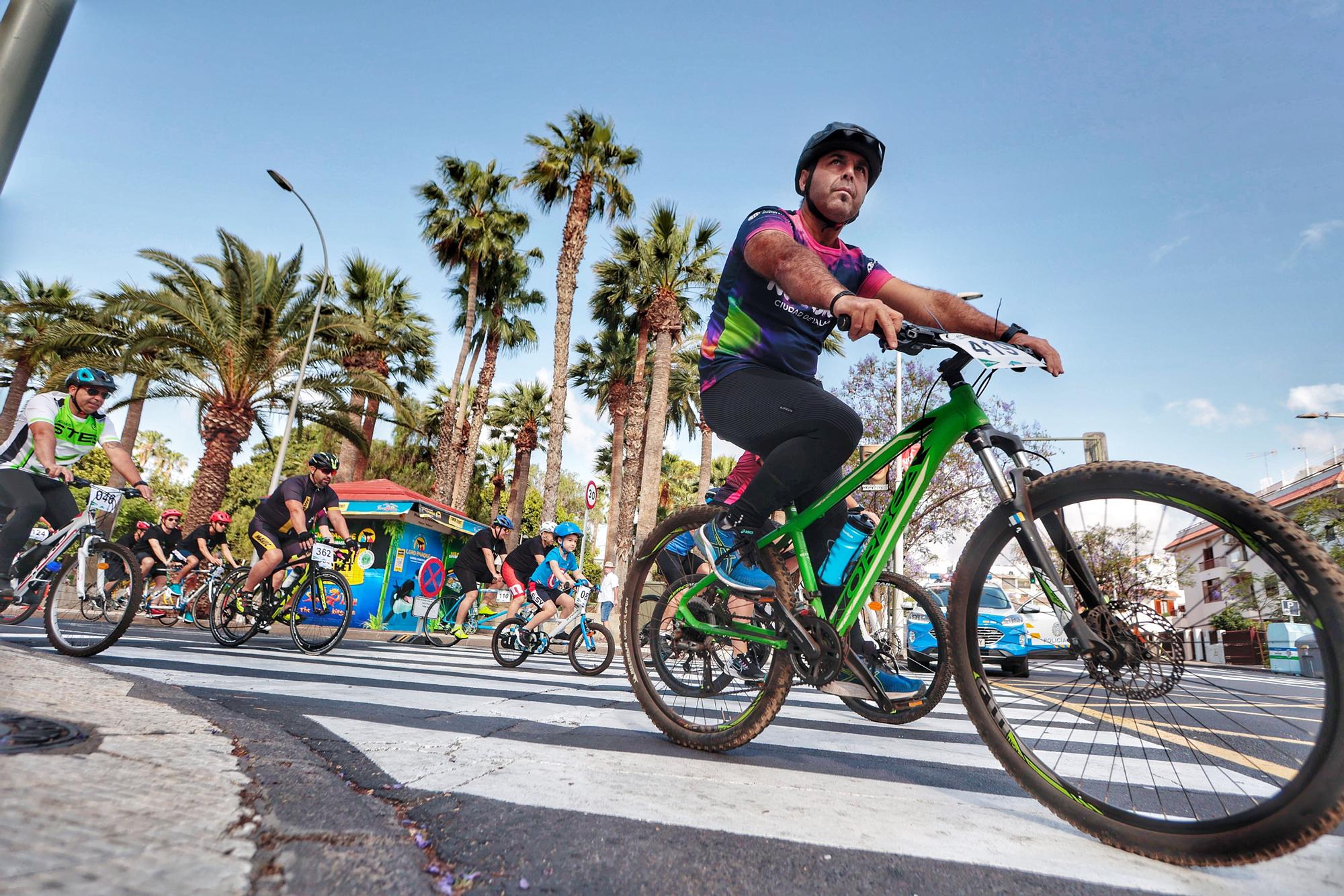 Fiesta de la bicicleta en Santa Cruz de Tenerife