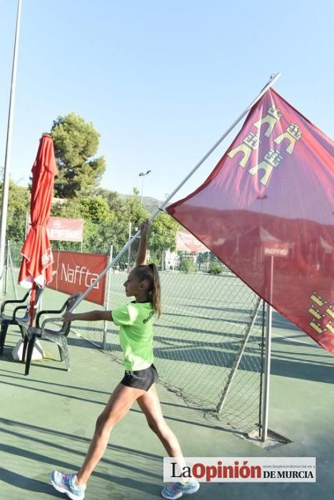 Inauguración del Campeonato Nacional de Tenis Alevín en el Club Cordillera