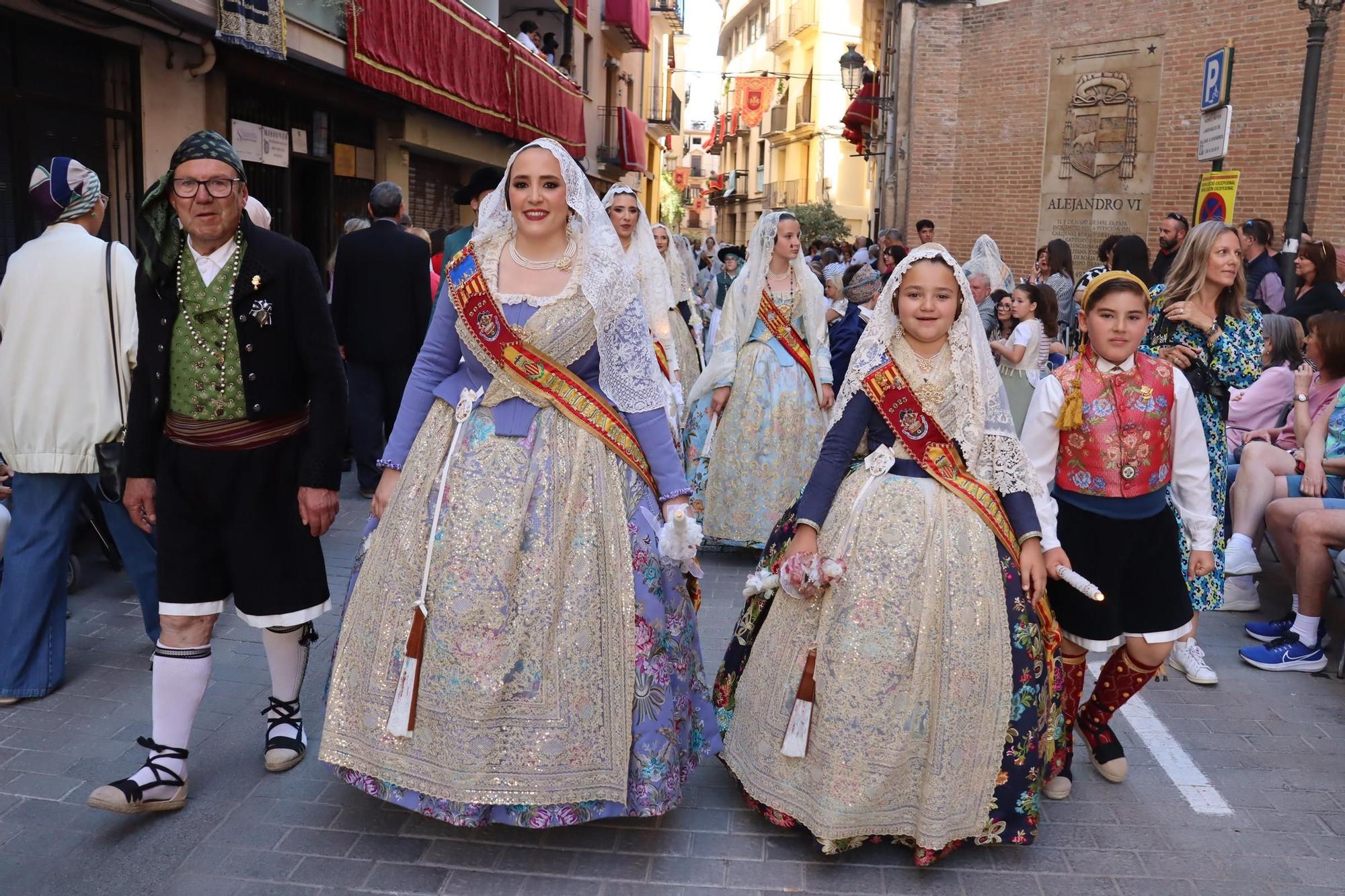 Comisiones de falla en la Procesión de la Virgen (4/5)