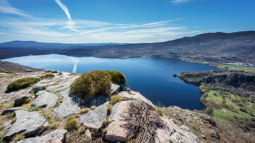 Una vista del Lago de Sanabria.