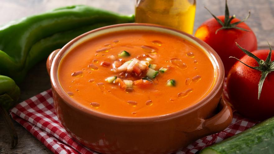 Cómo preparar gazpacho en la Thermomix