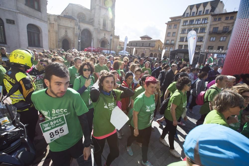 Carrera contra el cáncer en Oviedo