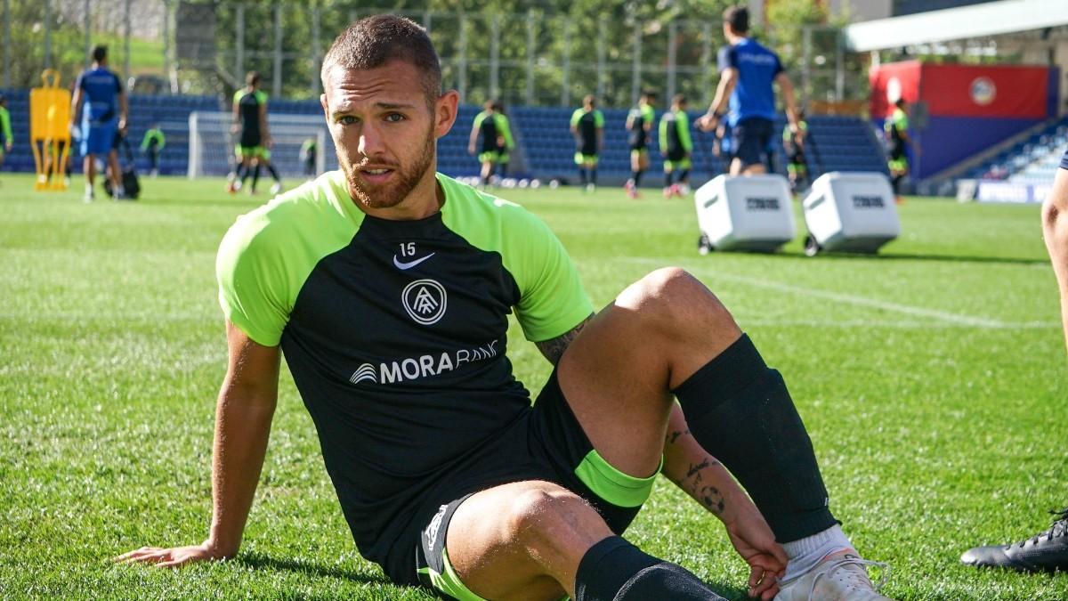 Diego González, jugador del Andorra