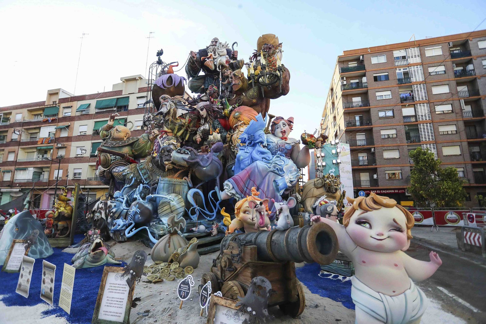 Las nueve fallas de especial y sus espectaculares escenas