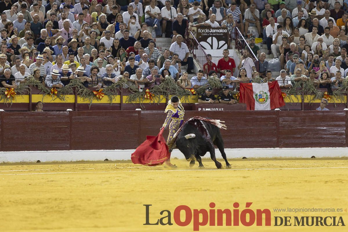 Tercer festejo de la Feria Taurina de Murcia (Talavante, Paco Ureña y Roca Rey), en imágenes