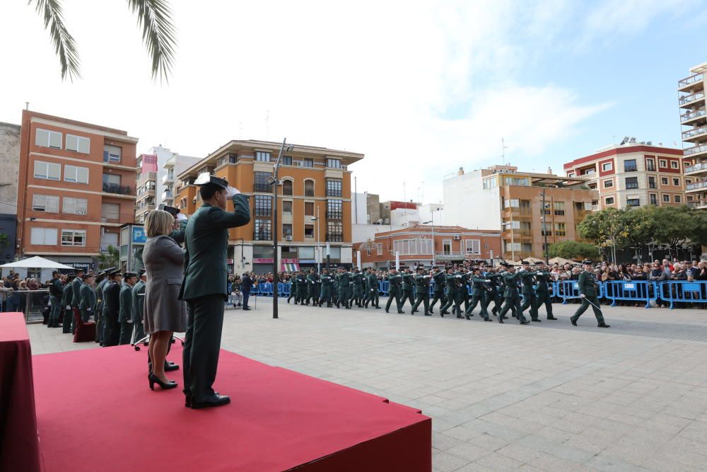 Santa Pola homenajea a la Guardia Civil
